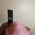 Satin Ballet Pink Skater Skirt With Black Roller Over Band Size 2X Photo 8