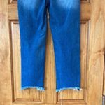 Indigo Rein Blue Denim Distressed Raw Hem Jeans Size 3 Photo 5