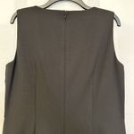 Calvin Klein Little Black Dress Size 12 Sleeveless Elegant Modern Career Photo 3