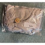 ZARA  White Crew Neck Women's Cropped Waffle Knit T-Shirt -- Size L Photo 2