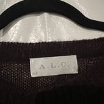 ALC Frank A.L.C. Brown Wool Blend Knit Sweater Size Large Photo 3