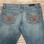 Rock & Republic Rock Republic Medium Wash Jagger Boot Cut Jeans 28 Embroidered Back Pockets Photo 3