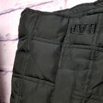 Gap VINTAGE Y2K  FAUX FUR TRIM HOOD PUFFER COAT BLACK S 2006 Photo 6