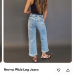 stitch and feather Revival Wide Leg Jeans  Photo 3