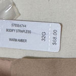 Soma NWT Bodify Strapless Amber Warm Bra Size 32G Photo 3