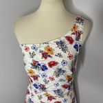 HVN Tender Loving Care Elena One Shoulder Dress Flower Bunch Sz 6 Photo 7