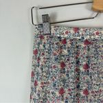 Madewell  | Colorful Floral Faux Wrap Midi Skirt Size 0 Photo 1