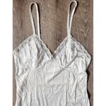 Vintage‎ Slip Dress 50s Lace Adjustable Straps Bust 36 White Size M Photo 1
