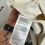 Rafaella New..  cream color high rise crop boot pants, Medium, 25” inseam Photo 4