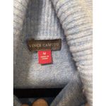 Vince Camuto  Women's Long Sleeve Tight Knit Turtleneck Sweater Baby‎ Blue M Photo 3