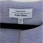 & Other Stories & OTHER STORIES / PARIS ATELIER Linen Scalloped Blouse, Size 12 Photo 11