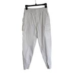 Varley  White Cargo Jogger Pants Size XS White Cotton Photo 2