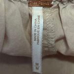 Free People Women's Beige Nude High Waisted Pull On Casual Mini Shorts Size M Photo 3