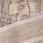 Loft  Cream Cropped Wide-Leg Pants Photo 3