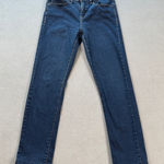Levis Classic Mid Rise Skinny Jeans 6 28x30 Blue Women's Dark Wash Slim Denim Photo 0