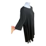 Roamans Black Shift Dress Plus Size 2X(26/28) 3/4 Photo 4