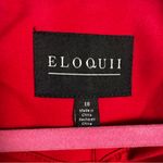 Eloquii New Ladies plus size 18 red blazer academia retro romantic rayon blend Photo 5