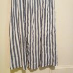 Andree by Unit Striped Midi Dress-Size 2X-Lined-Empire Waist-Flutter Sleeve-Slit Photo 2