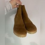 Dolce Vita Chelsea Boots Heels Caster Suede Chestnut Brown Winter New Size 8 Photo 12