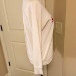 Screen Stars White Sweatshirt with Red Print Size M Photo 3