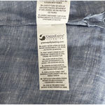 Boden Dress Womens 2R‎ Blue Gray Bella Embroidered Chambray Linen Boho Peasant Size 2 Photo 8