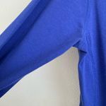 Mountain Hardwear Hooded Lightweight Long Sleeve Indigo Blue Top Size Small Photo 4