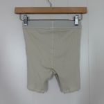 SKIMS  Cream Ribbed Boxer Shorts Photo 10