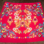 The Impeccable Pig  Embroidered lined skirt size medium Photo 0