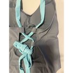 Fabletic Small Race-Up Racerback Swimsuit - Raincloud/Blue Sky Photo 11