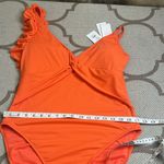 Lilly Pulitzer  Olivann One-Piece Orange Swimsuit, size 16 Photo 12