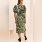 Just Female Alicia Floral Dress Green Size XL Photo 4