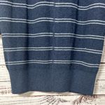 prAna NEW with tags Blue and White Milani Henley Sweater Dress Medium, MSRP $109 Photo 7