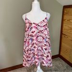 Show Me Your Mumu Circus Mini Dress in Pink Abrias Spaghetti Strap Small Photo 2