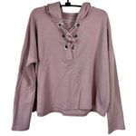 Beyond Yoga  Lace Up Sweatshirt Photo 0