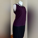 Valerie Stevens Valerie Steven’s Purple & Black Tank Top SZ L Photo 2