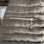 XOXO Vintage Black Quilted Coat With Fur Lined Hood Photo 4