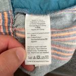 Madewell Side-Button Huston Pull-On Crop Pants in Rainbow Stripe Photo 11