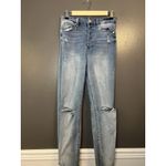 BLANKNYC Jeans Womens 28 Light Wash The Baxter Ribcage Straight Leg Distressed Blue Photo 2