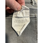 Ceros Jeans Women's Size 30 High Rise Cropped Boot Flare Gray Wash Denim Pants Photo 8