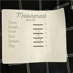 ZARA  Plaid Flat Front Elastic Waist Slim Cropped Pants Pockets XS Black White Photo 8