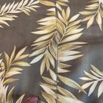 Tommy Bahama  SILK Tropical Leaf Print Pencil Skirt Womens Size 8 Olive Green Photo 3