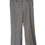 Trina Turk Houndstooth Patterned Wide Leg Classic Dress Casual Lined Pan… Photo 0