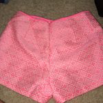 One Clothing  neon pink and white patterned shorts Photo 2