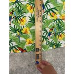 American Apparel Parrot Yellow Green Flowy Tropic Tank Dress Women's Sz Small Photo 4