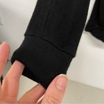 Good hYOUman  Black Cowl Neck Kangaroo Pocket Sweater Womens XSP Fall Classic Photo 3