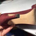 Calvin Klein Kena Nappa 6.5 Cabernet Burgundy Suede Pump Peep Stilettos Booties Photo 5