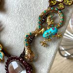 Betsey Johnson Vintage Jungle Fever Necklace Photo 4