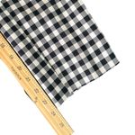 Loft The Riviera Pant Marisa Fit Womens 0 Petite Black Gingham Plaid Preppy Crop Photo 10