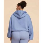 Blogilates Marshmallow Hoodie Steel Blue Size Large Photo 1