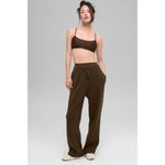 Alo Yoga Scholar Straight Leg Sweatpant Expresso XS Photo 3